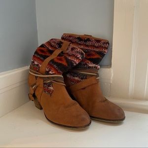 Steve Madden Southwestern Heeled Boots